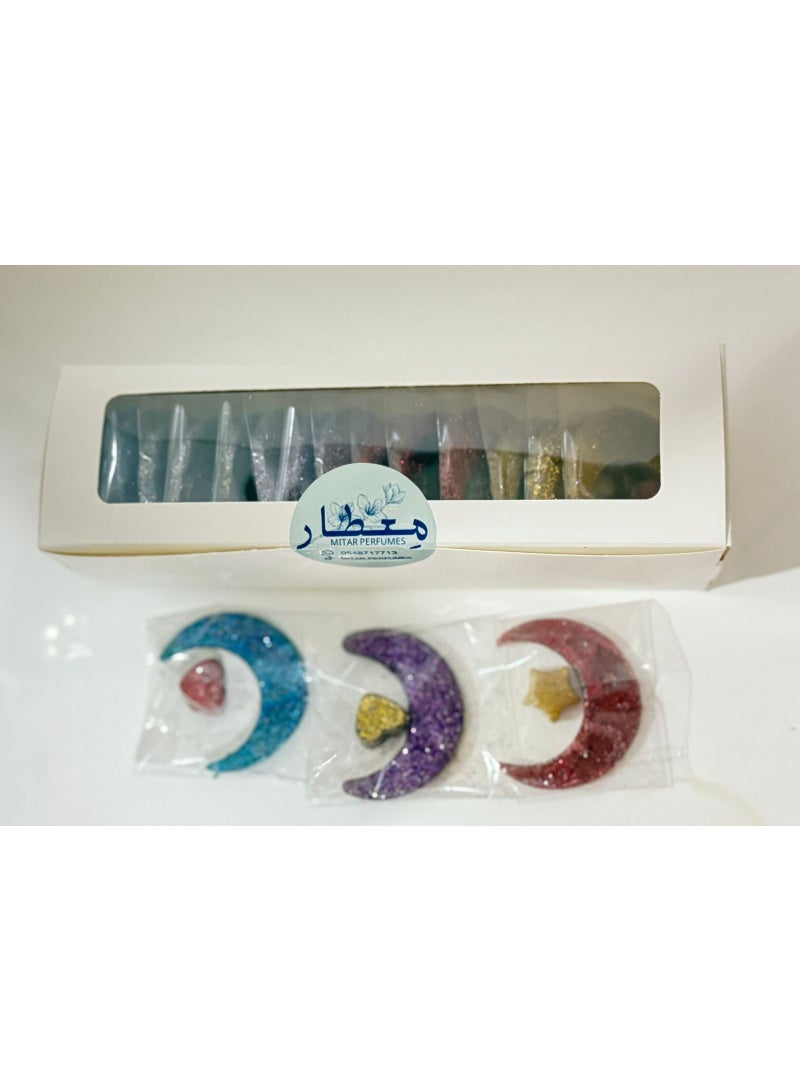 مستكة معطرة توزيعات 15 قطعه هلال رمضان - Image 1